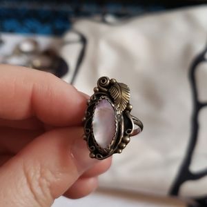 Mother of pearl ring